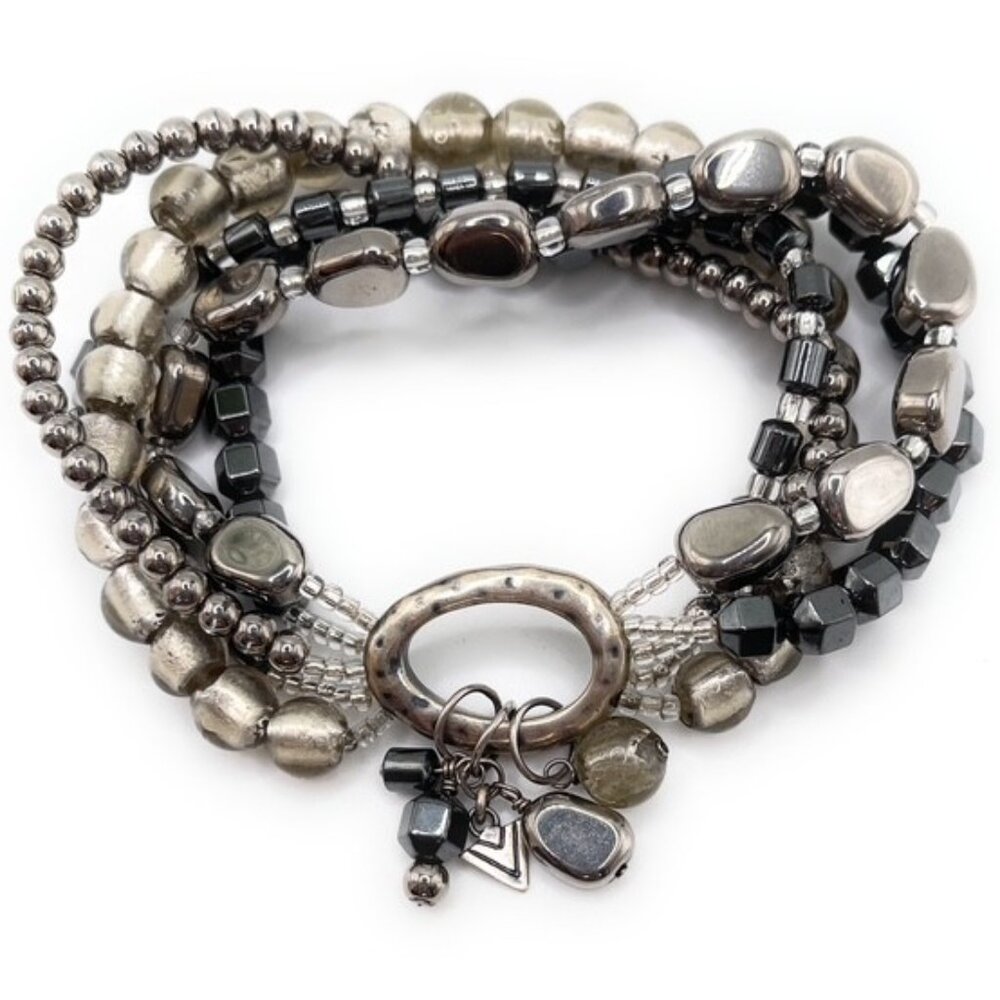B1935 Silpada Silver Stretch Bracelet Silpada stretch bracelet